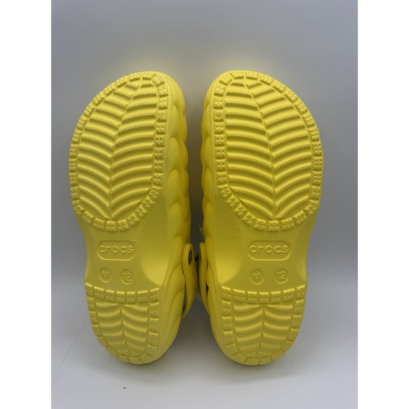 Crocs Classic Lined Overpuff Clogs Cyber Yellow 210059-77J Mens Size 12 - Picture 8 of 9